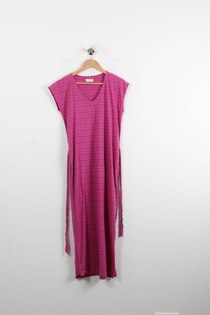 Robe Longue Violette - Taille S/36 de la marque Des petits hauts | PARAD73916 - Vendu par Paradigme - Image 2