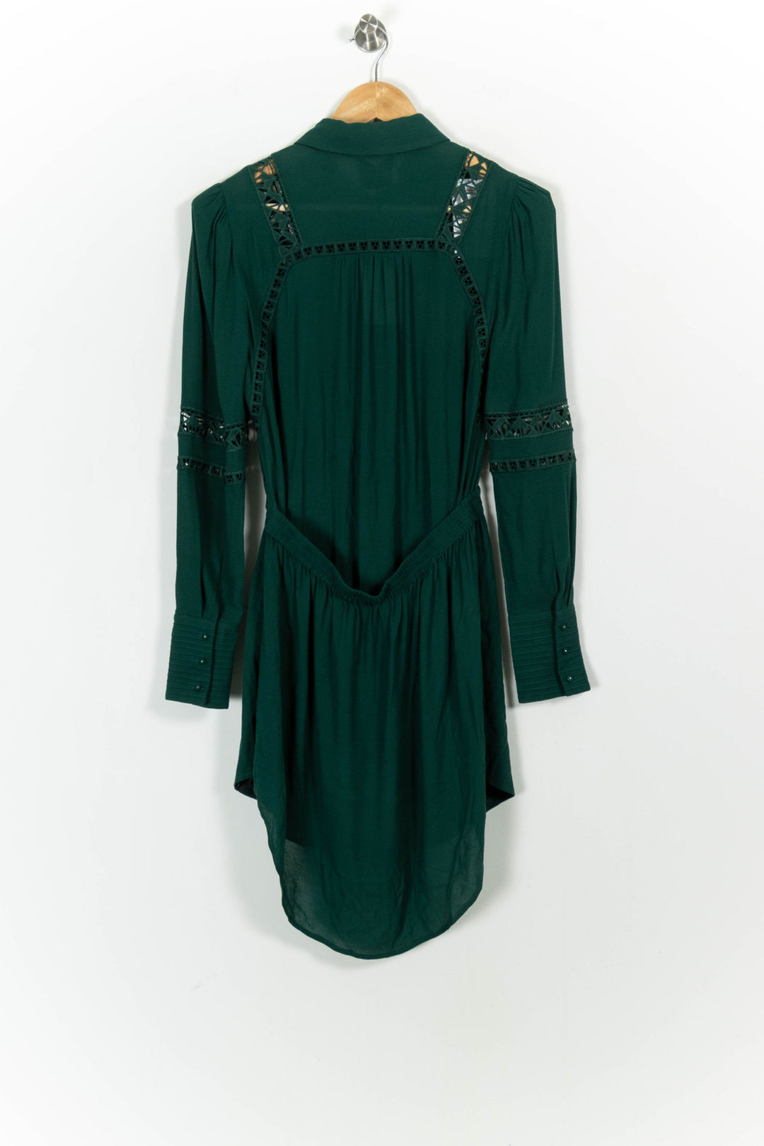 Robe Chemise Verte - Taille S/36 de la marque Bérénice | PARAD73927 - Vendu par Paradigme - Image 4