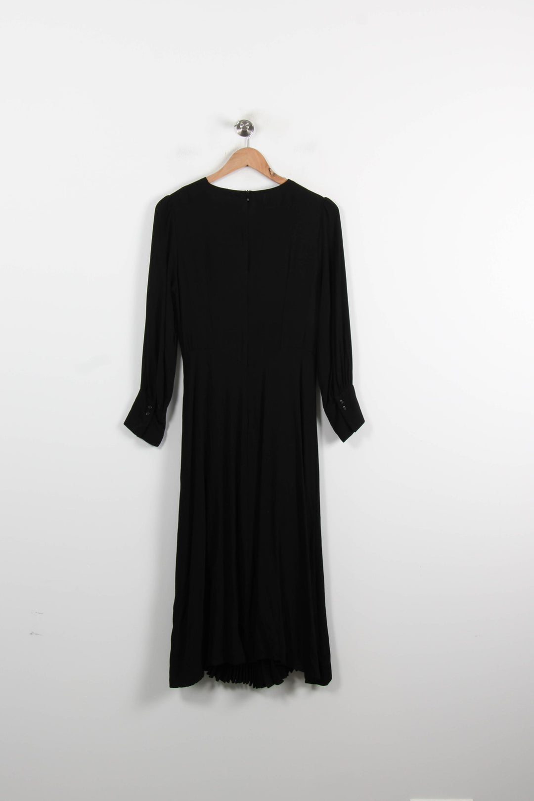 Robe Midi Noire - Taille M/38 de la marque Sandro | PARAD73930 - Vendu par Paradigme - Image 4