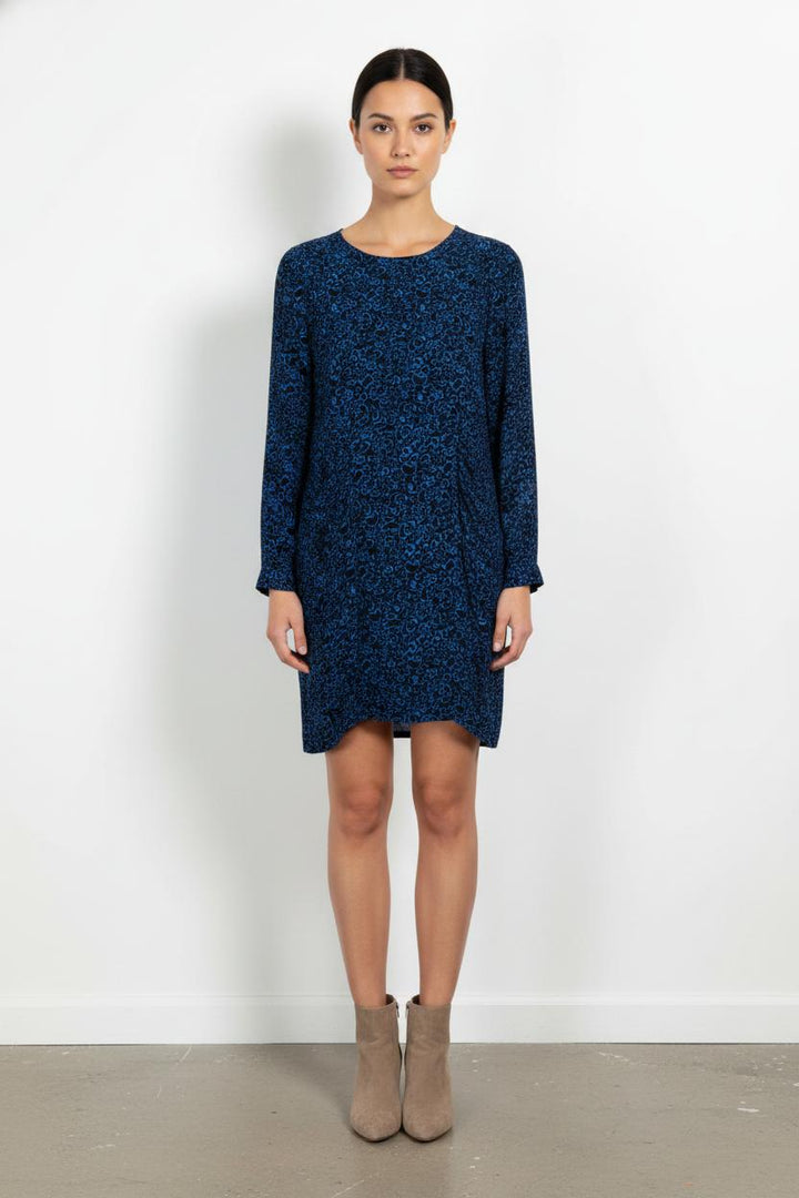 Robe Courte Bleue et Noire - Taille S/36 de la marque Bérénice | PARAD73934 - Vendu par Paradigme - Image 1