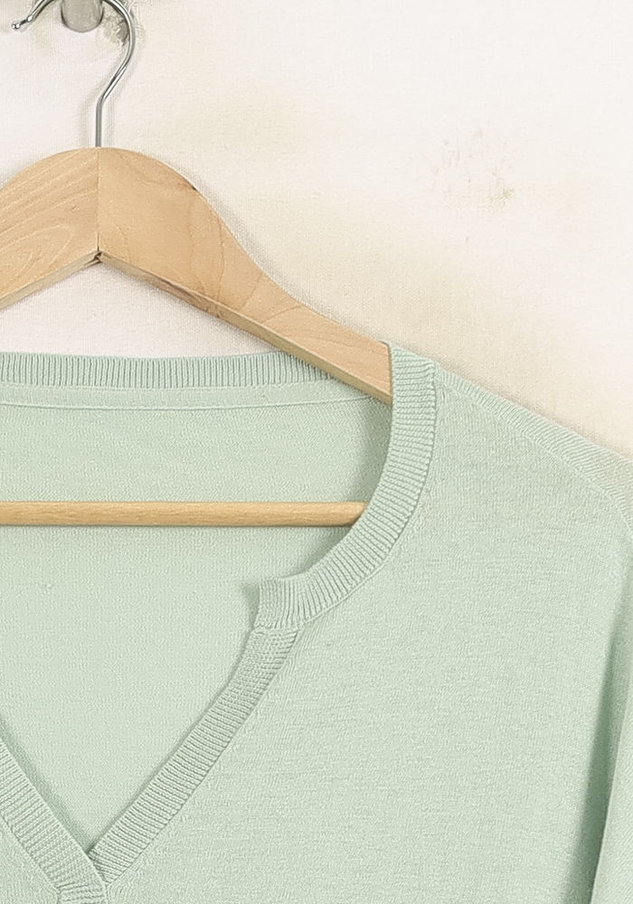 Pull Vert - Taille S/36 de la marque Bérénice | PARAD73936 - Vendu par Paradigme - Image 3
