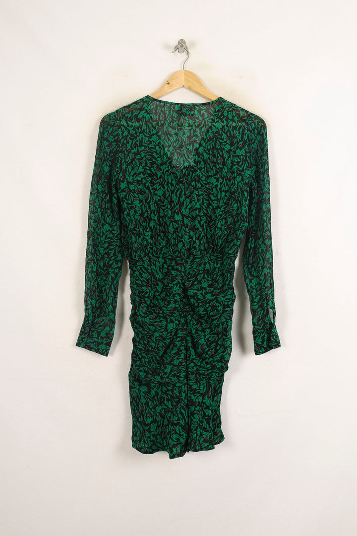 Robe Courte Verte et Noire - Taille S/36 de la marque Bérénice | PARAD73938 - Vendu par Paradigme - Image 4