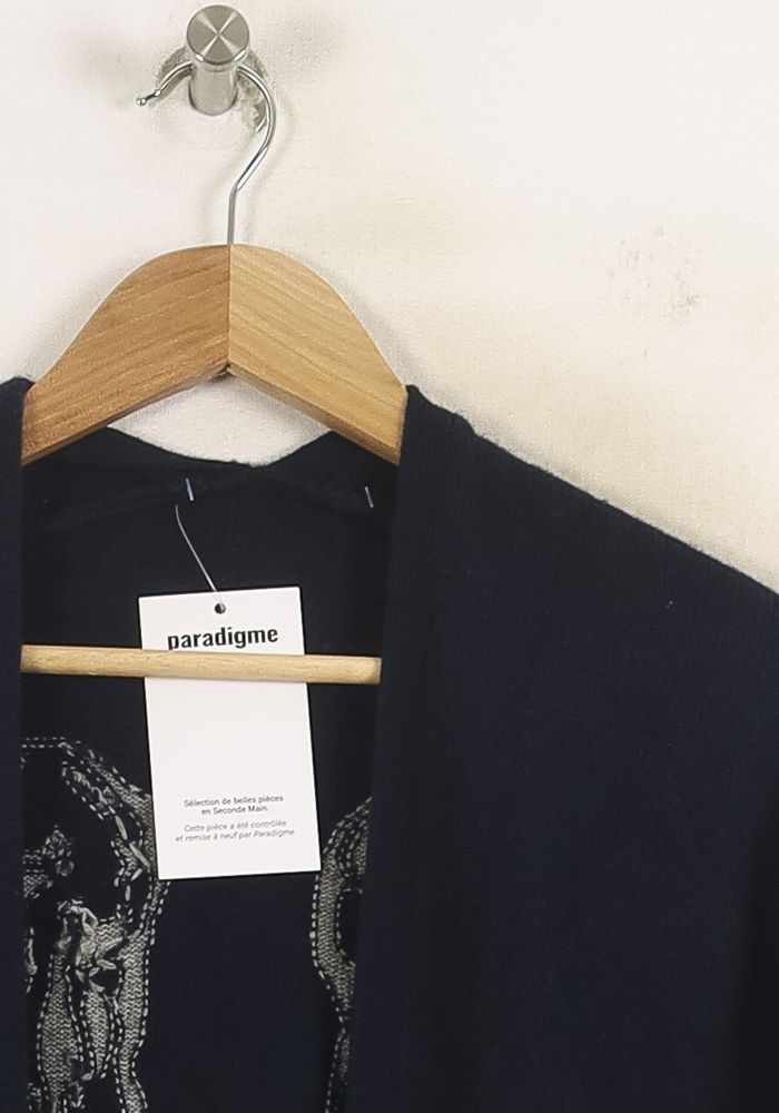 Cardigan Bleu - Taille S/36 de la marque Bérénice | PARAD73941 - Vendu par Paradigme - Image 3