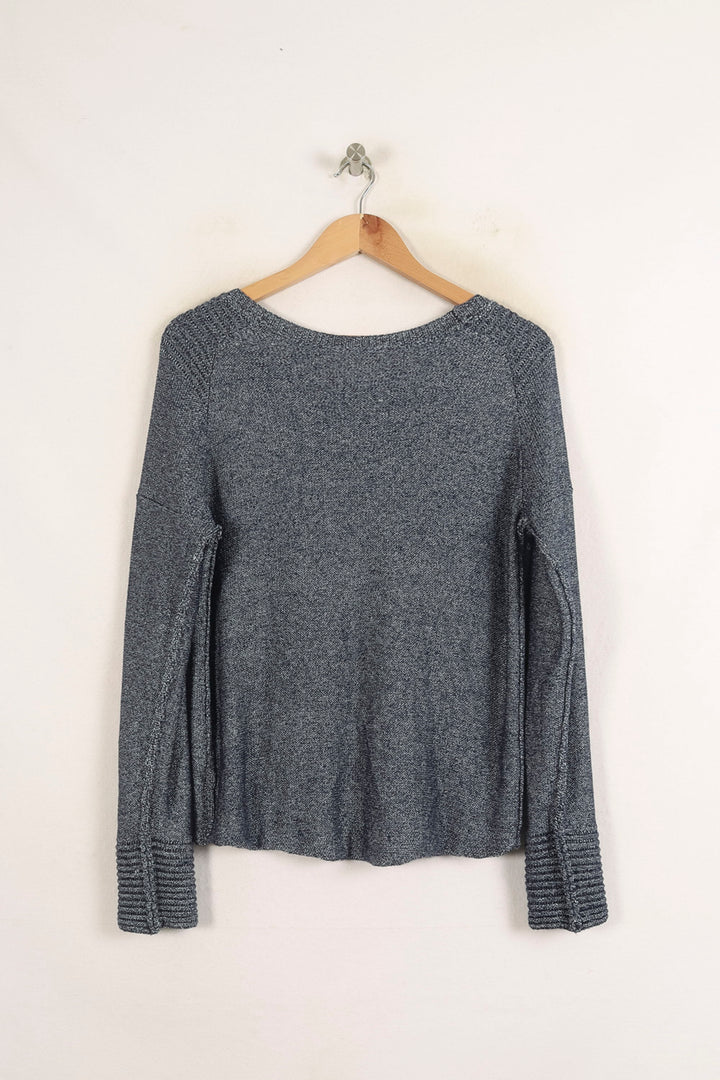 Pull Bleu - Taille S/36 de la marque Bérénice | PARAD73942 - Vendu par Paradigme - Image 4