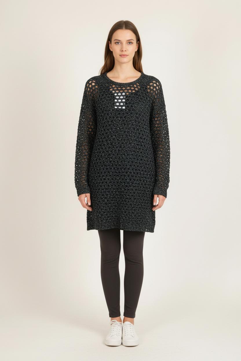 Pull Noir - Taille S/36 de la marque Bérénice | PARAD73950 - Vendu par Paradigme - Image 1