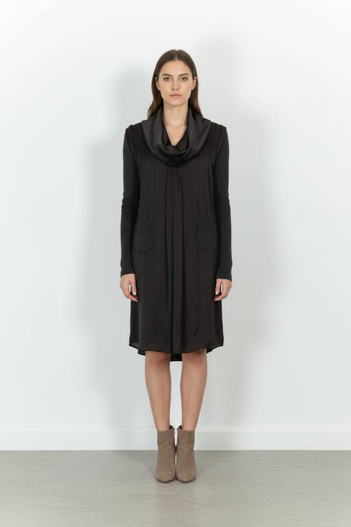 Robe Midi Marron - Taille M/38 de la marque One Step | PARAD73958 - Vendu par Paradigme - Image 1