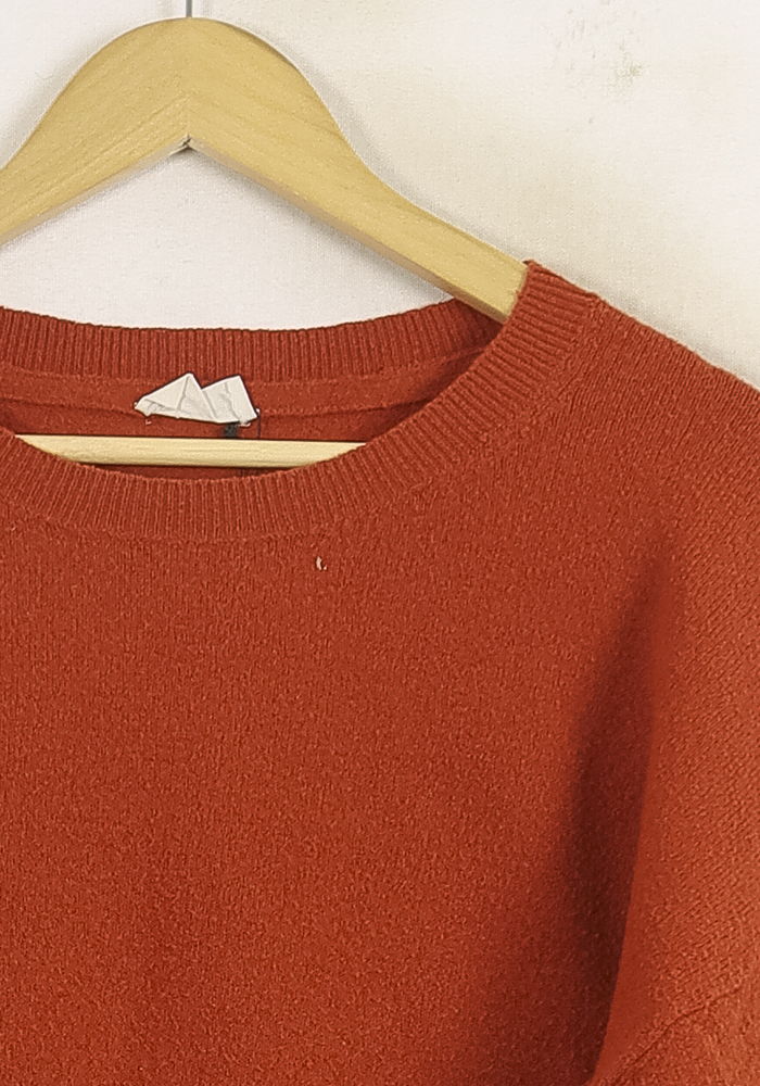 Pull Orange - Taille S/36 de la marque American Vintage | PARAD73963 - Vendu par Paradigme - Image 3