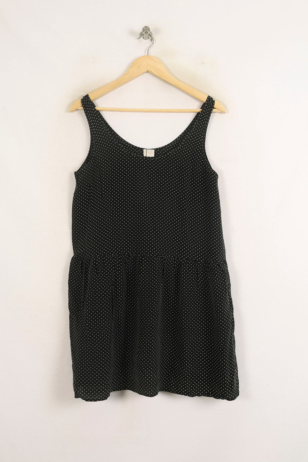 Robe Courte Noire à Pois Blancs - Taille M/38 de la marque Des petits hauts | PARAD73966 - Vendu par Paradigme - Image 2
