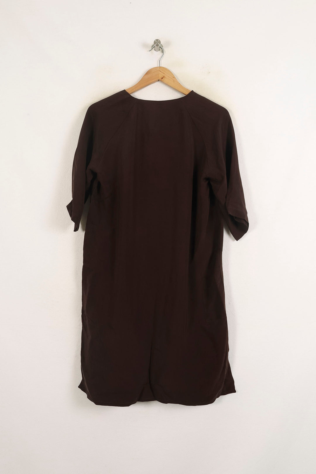 Robe Droite Marron - Taille S/36 de la marque Humanoid | PARAD73967 - Vendu par Paradigme - Image 4