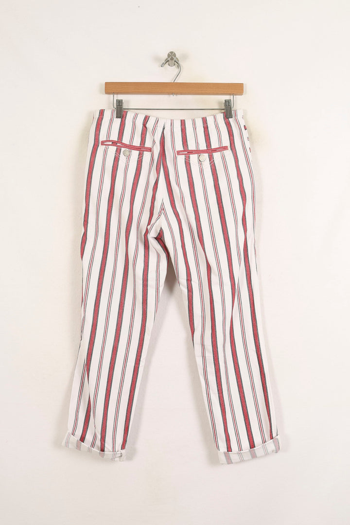 Pantalon Blanc et Rouge - Taille M/38 de la marque Zadig&Voltaire | PARAD73968 - Vendu par Paradigme - Image 4