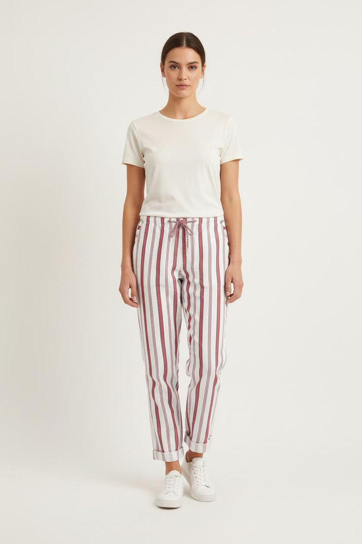 Pantalon Blanc et Rouge - Taille M/38 de la marque Zadig&Voltaire | PARAD73968 - Vendu par Paradigme - Image 1