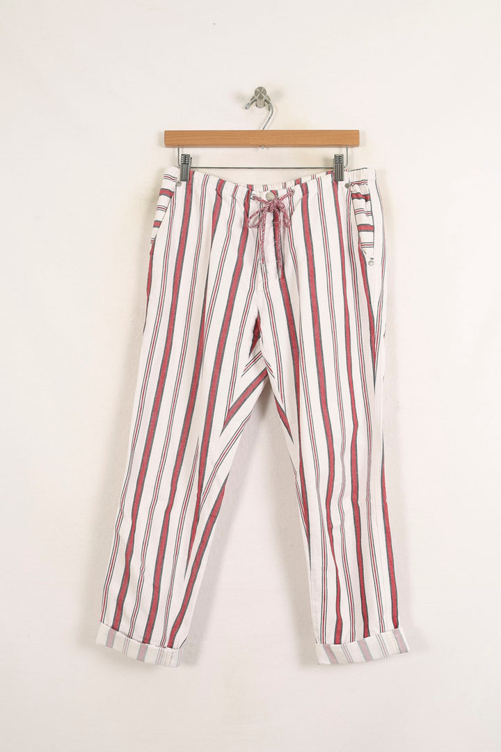 Pantalon Blanc et Rouge - Taille M/38 de la marque Zadig&Voltaire | PARAD73968 - Vendu par Paradigme - Image 2
