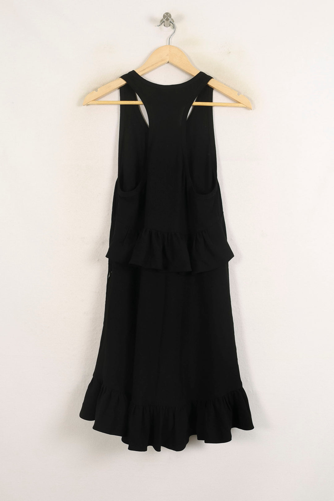 Robe Volantée Noire - Taille S/36 de la marque IRO | PARAD73970 - Vendu par Paradigme - Image 4