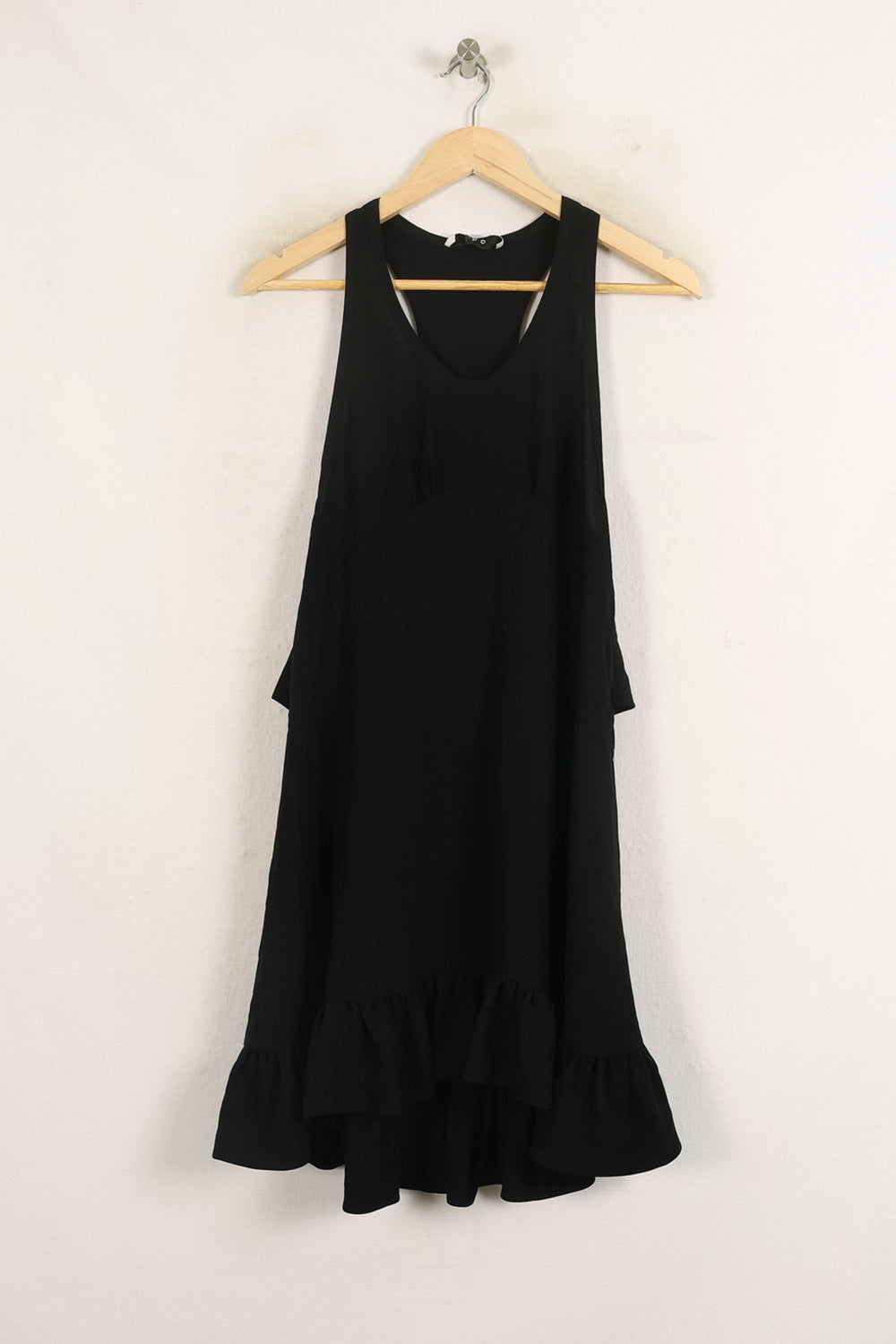 Robe Volantée Noire - Taille S/36 de la marque IRO | PARAD73970 - Vendu par Paradigme - Image 2