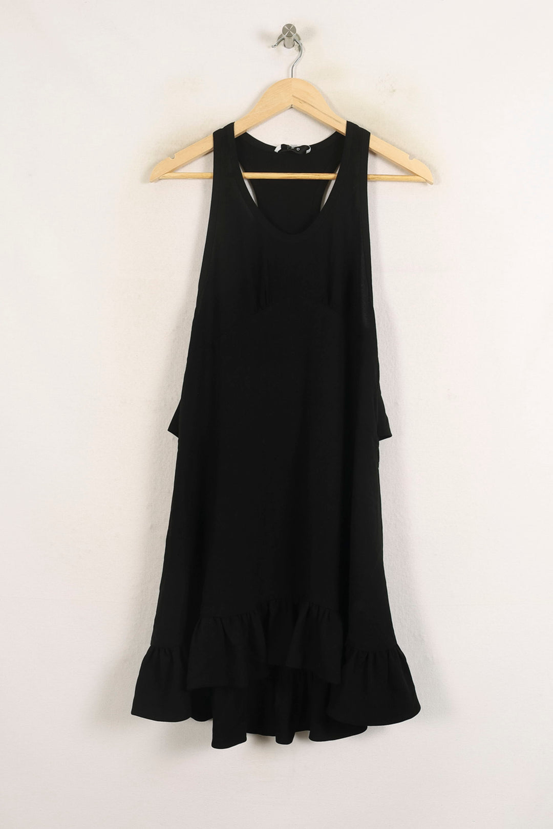 Robe Volantée Noire - Taille S/36 de la marque IRO | PARAD73970 - Vendu par Paradigme - Image 2