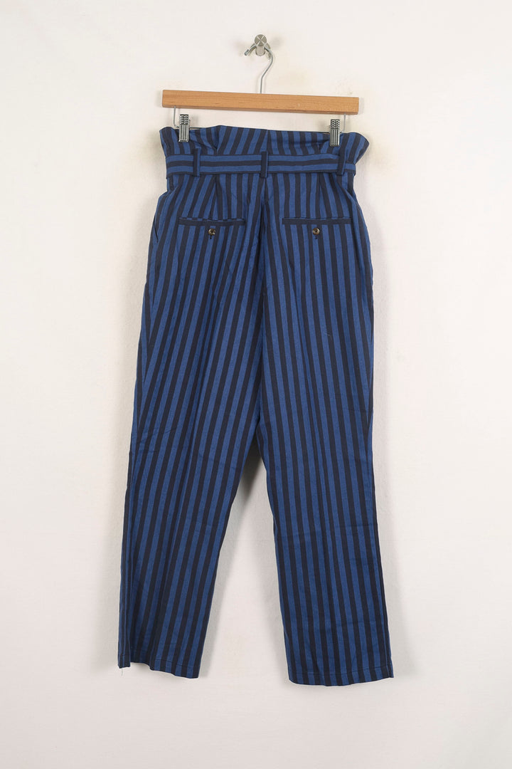 Pantalon Bleu et Noir - Taille S/36 de la marque Karl Marc John | PARAD73980 - Vendu par Paradigme - Image 4