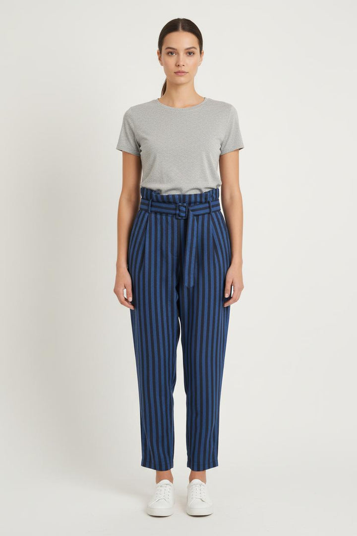 Pantalon Bleu et Noir - Taille S/36 de la marque Karl Marc John | PARAD73980 - Vendu par Paradigme - Image 1