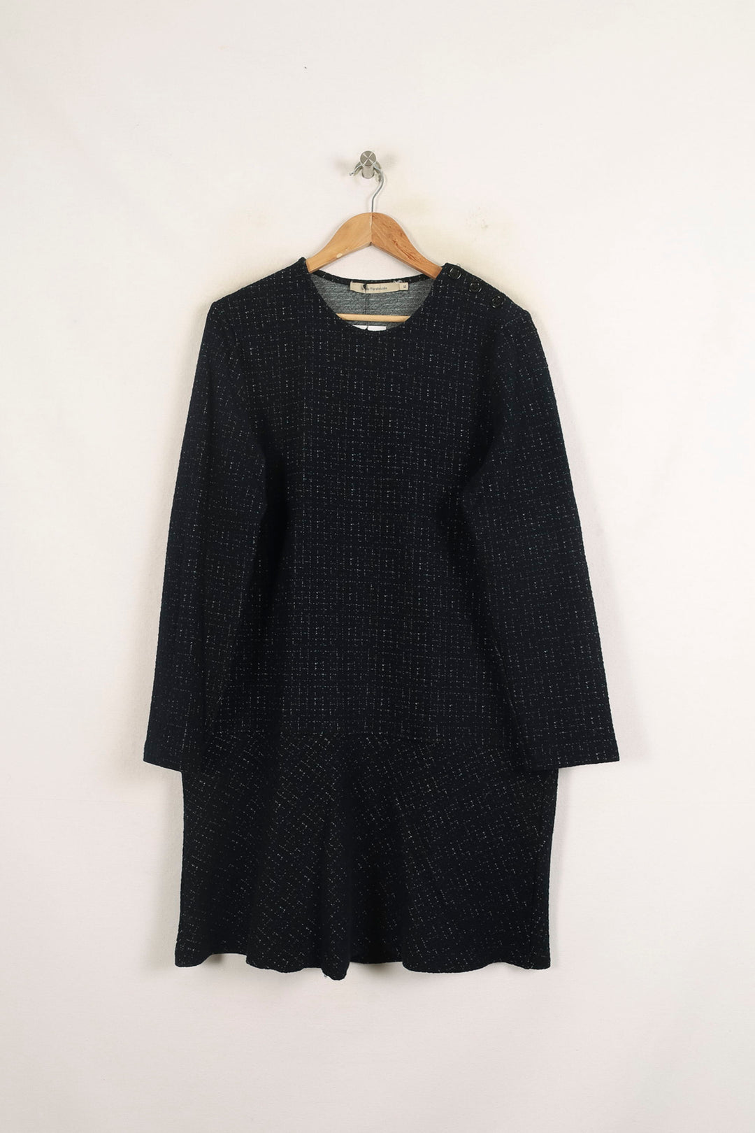 Robe Noire - Taille XL/42 de la marque La Fée Maraboutée | PARAD73984 - Vendu par Paradigme - Image 2