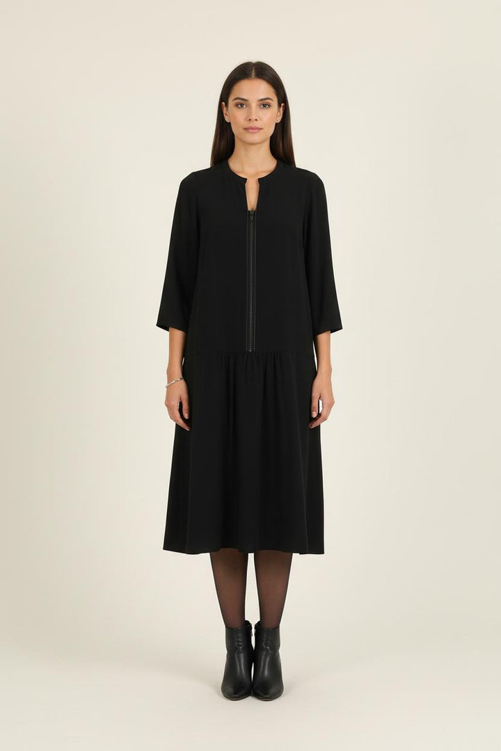 Robe Midi Noire - Taille S/36 de la marque Comptoir des Cotonniers | PARAD73986 - Vendu par Paradigme - Image 1
