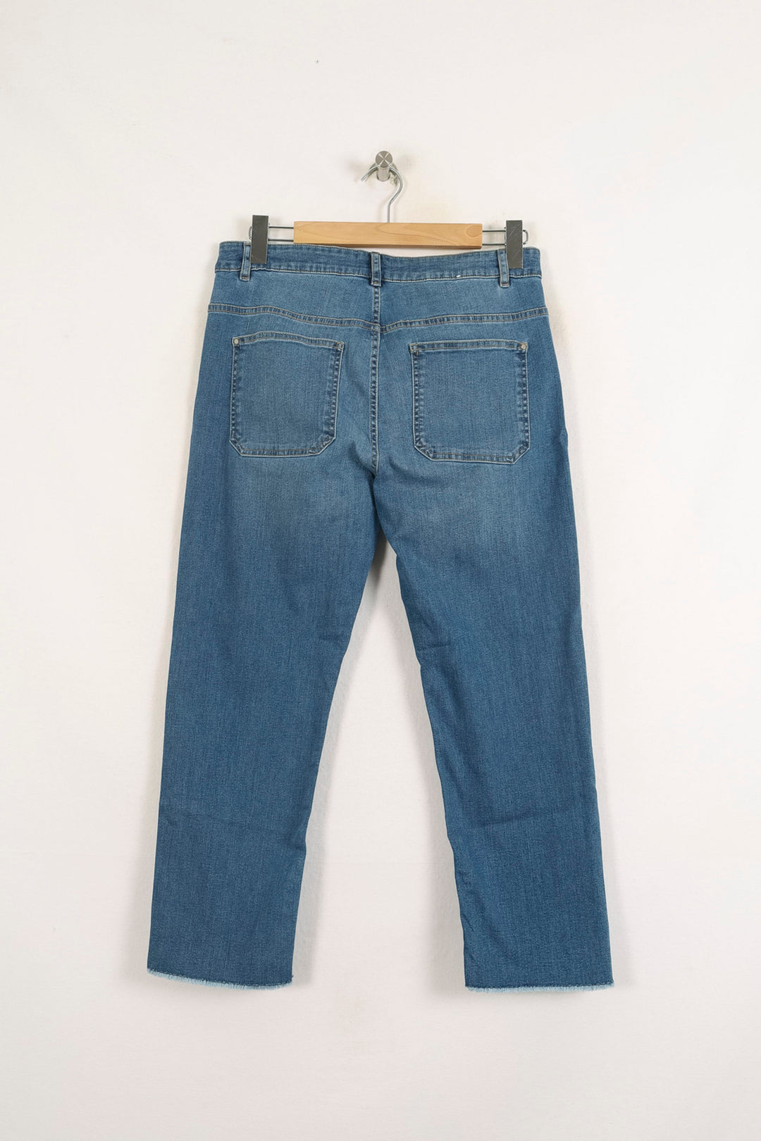 Jean Droit Bleu - Taille XL/42 de la marque Maison 123 | PARAD73997 - Vendu par Paradigme - Image 4