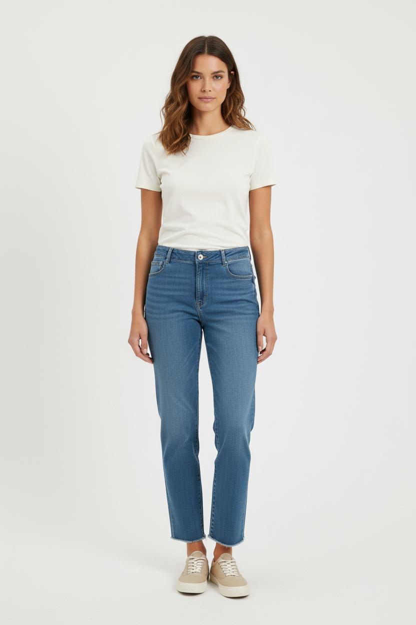 Jean Droit Bleu - Taille XL/42 de la marque Maison 123 | PARAD73997 - Vendu par Paradigme - Image 1