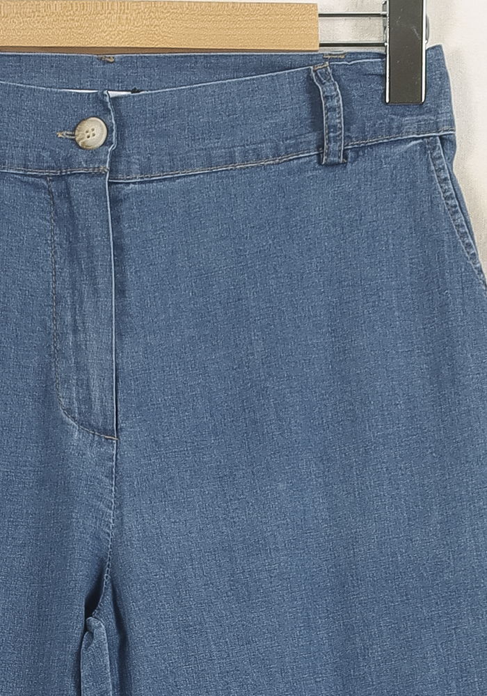 Pantalon Large Bleu - Taille M/38 de la marque La Fée Maraboutée | PARAD74005 - Vendu par Paradigme - Image 3