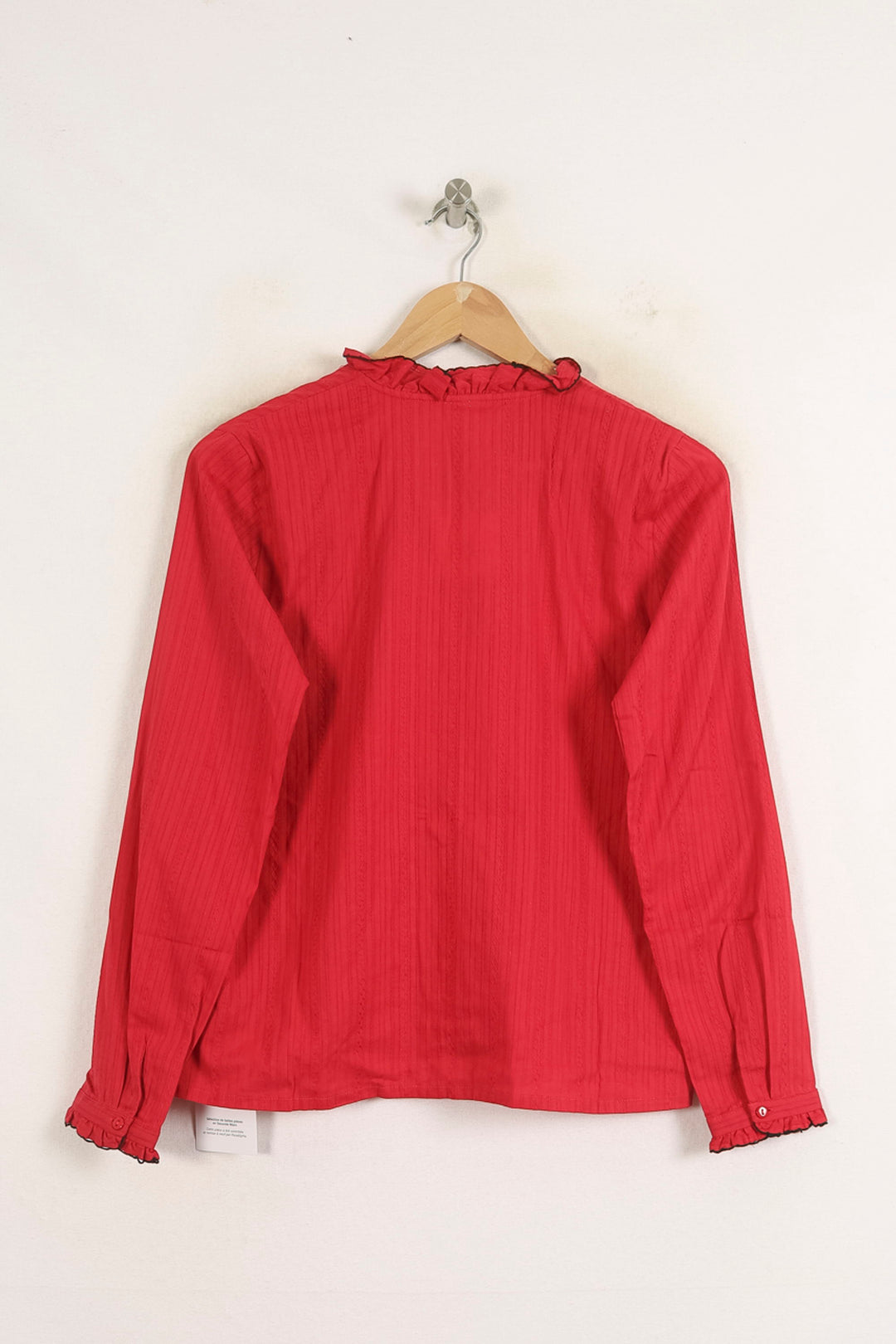 Blouse Rouge - Taille XS/34 de la marque Karl Marc John | PARAD75003 - Vendu par Paradigme - Image 4