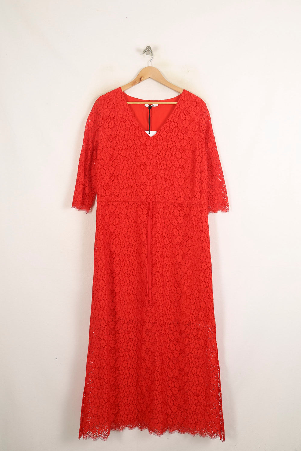 Robe Longue Rouge - Taille XXL/44 de la marque ZAPA | PARAD75004 - Vendu par Paradigme - Image 2