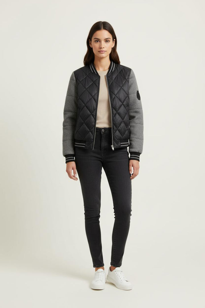 Blouson Noir et Gris - Taille L/40 de la marque IKKS | PARAD75009 - Vendu par Paradigme - Image 1