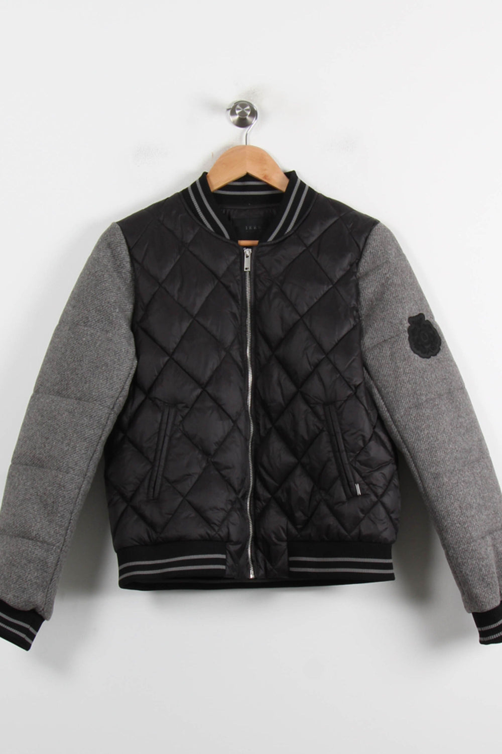 Blouson Noir et Gris - Taille L/40 de la marque IKKS | PARAD75009 - Vendu par Paradigme - Image 2