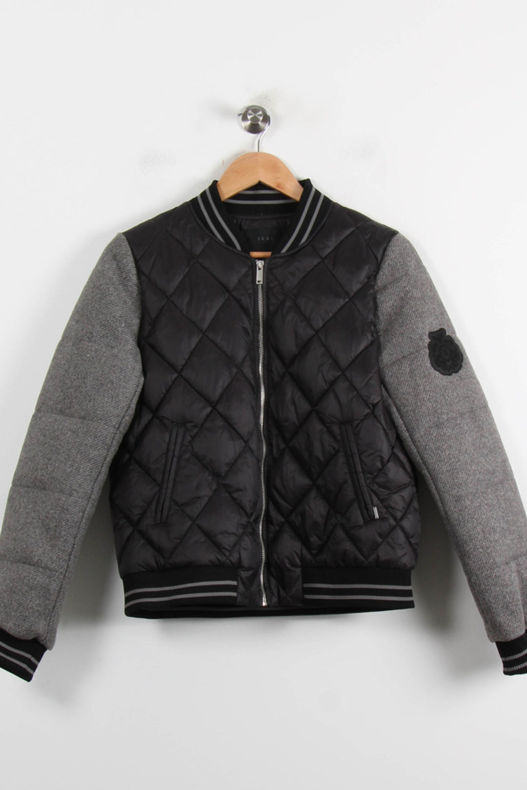 Blouson Noir et Gris - Taille L/40 de la marque IKKS | PARAD75009 - Vendu par Paradigme - Image 2