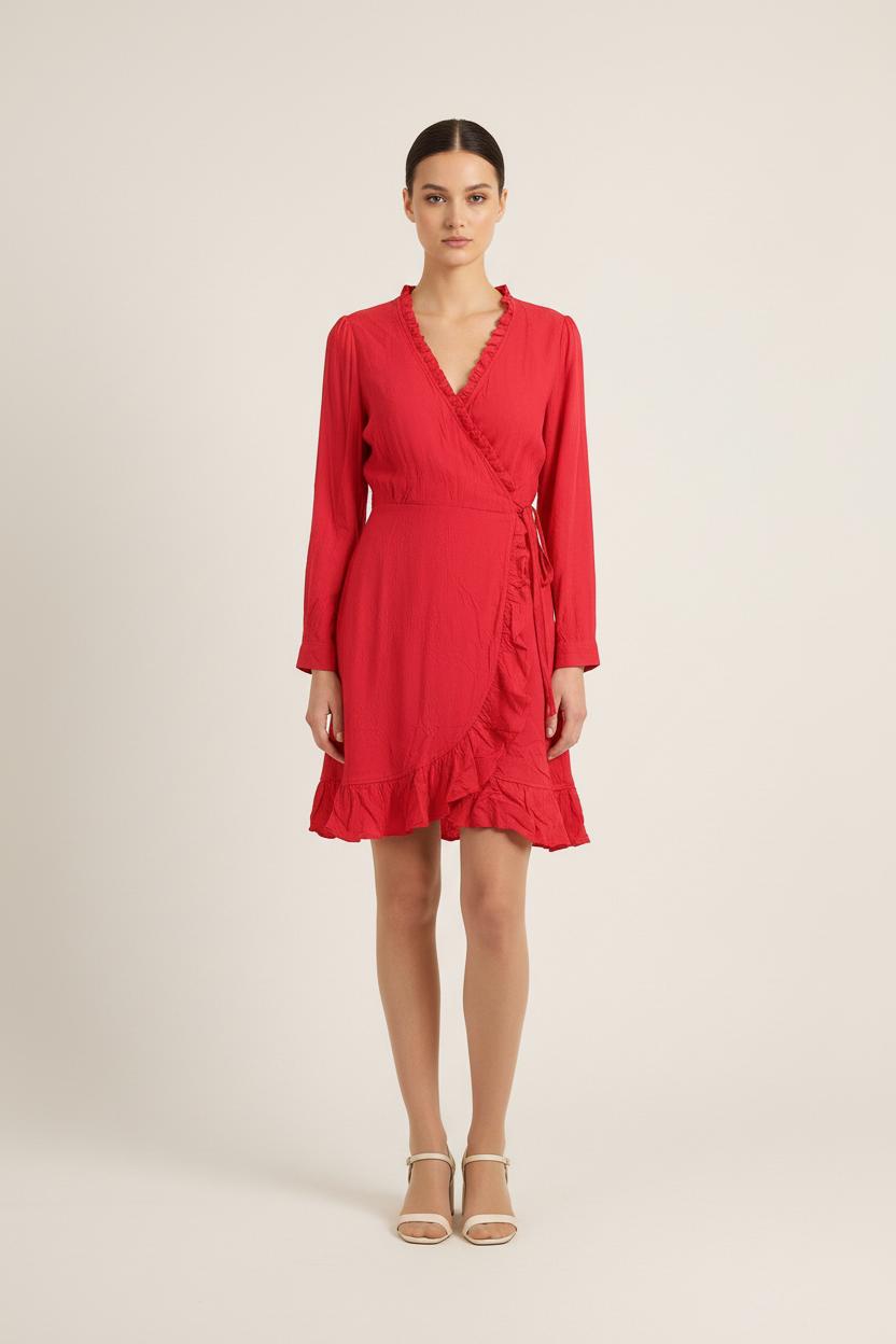 Robe Portefeuille Rose - Taille M/38 de la marque Karl Marc John | PARAD75011 - Vendu par Paradigme - Image 1