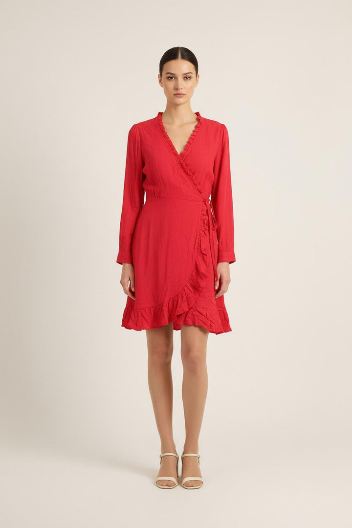 Robe Portefeuille Rose - Taille M/38 de la marque Karl Marc John | PARAD75011 - Vendu par Paradigme - Image 1