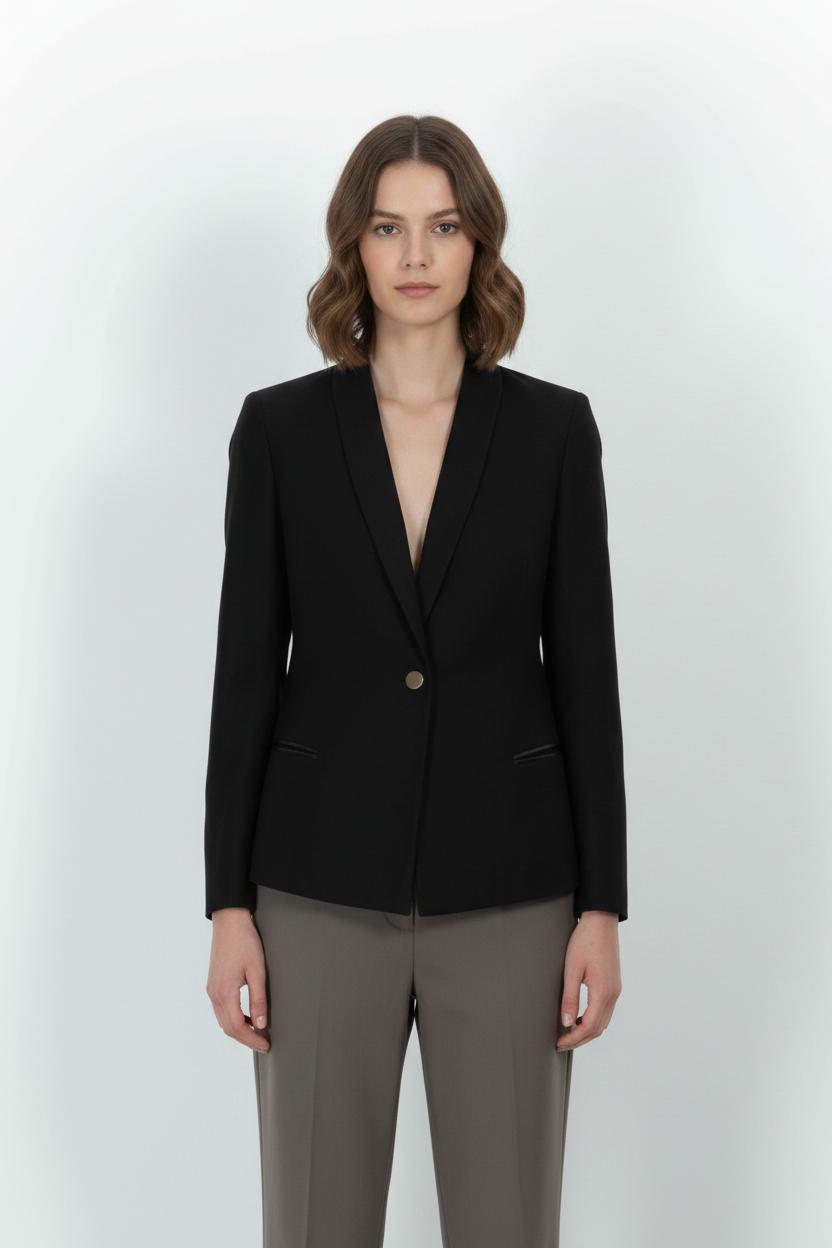 Veste Tailleur Noire - Taille M/38 de la marque Maje | PARAD75012 - Vendu par Paradigme - Image 1