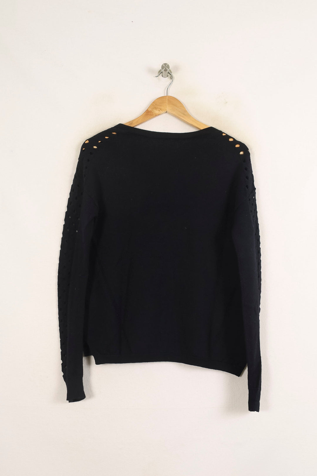 Pull Bleu - Taille S/36 de la marque The Kooples | PARAD75013 - Vendu par Paradigme - Image 4