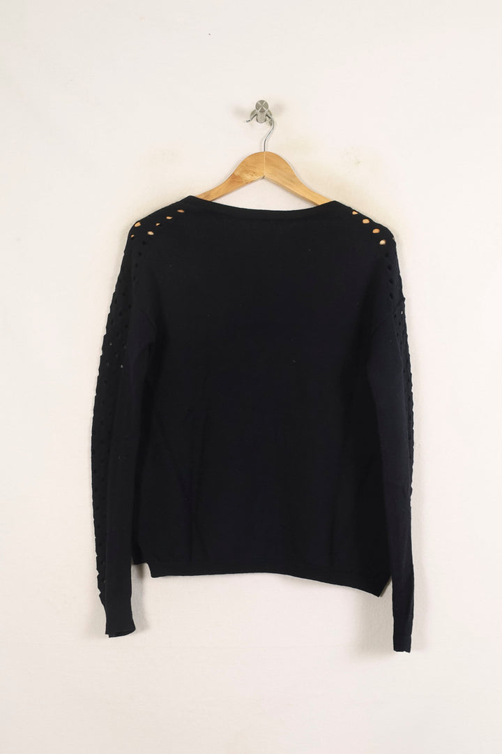 Pull Bleu - Taille S/36 de la marque The Kooples | PARAD75013 - Vendu par Paradigme - Image 4