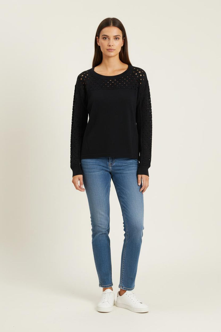 Pull Bleu - Taille S/36 de la marque The Kooples | PARAD75013 - Vendu par Paradigme - Image 1