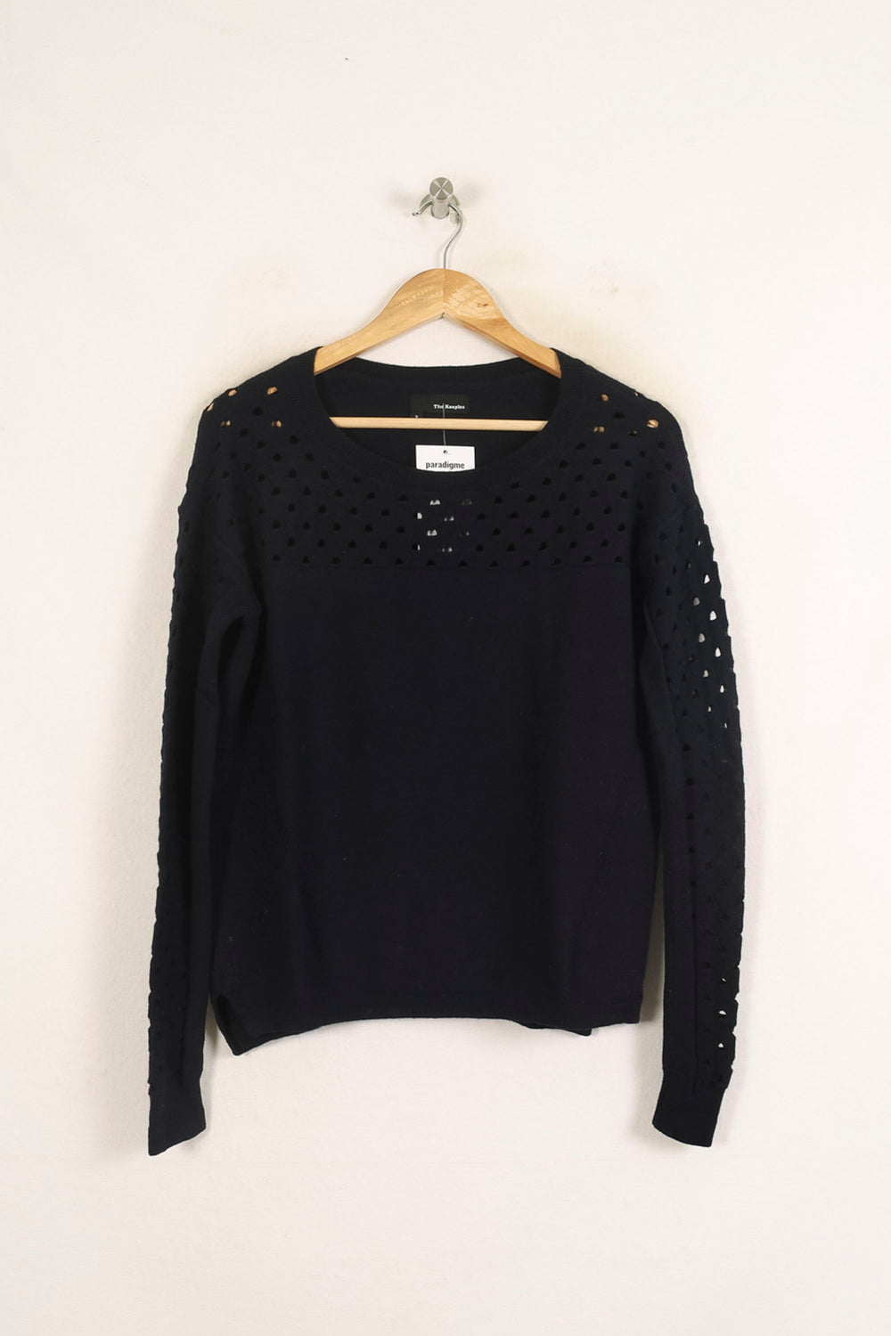 Pull Bleu - Taille S/36 de la marque The Kooples | PARAD75013 - Vendu par Paradigme - Image 2