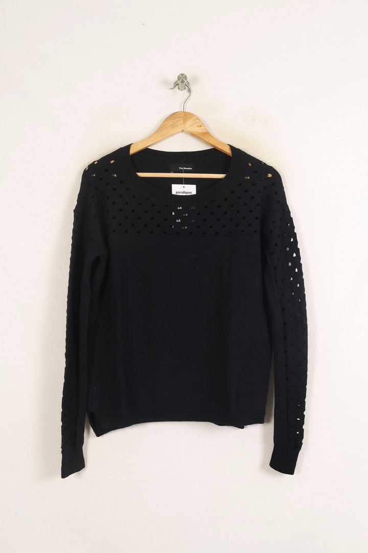 Pull Bleu - Taille S/36 de la marque The Kooples | PARAD75013 - Vendu par Paradigme - Image 2