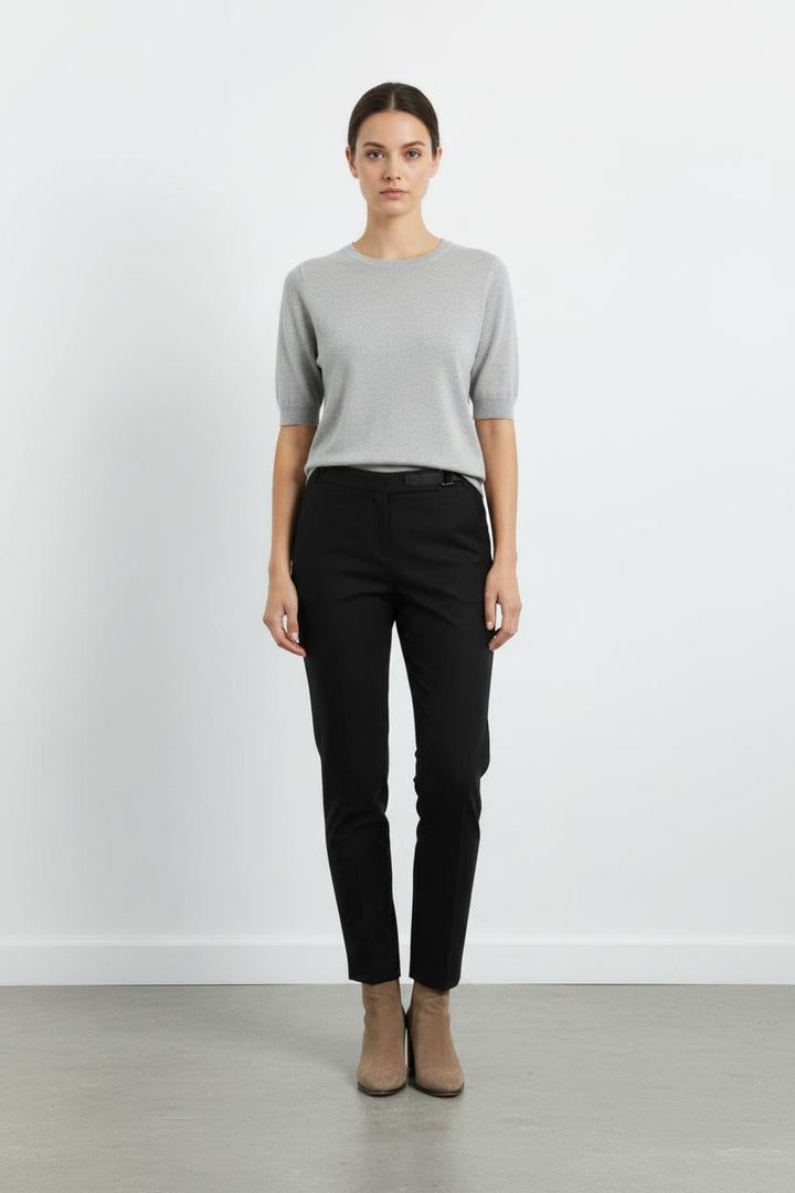 Pantalon Noir - Taille M/38 de la marque Maje | PARAD75014 - Vendu par Paradigme - Image 1