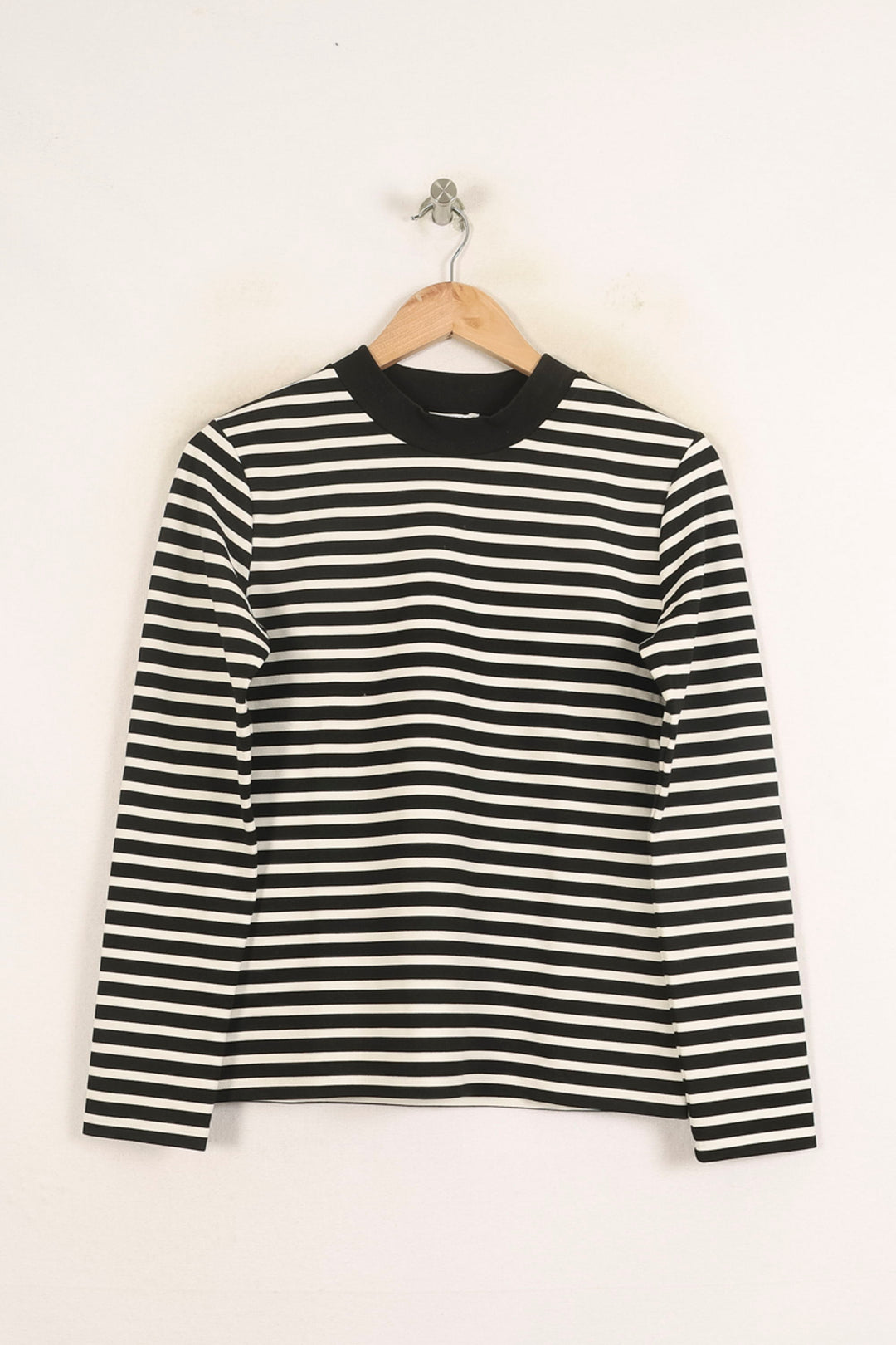 Sweatshirt Noir et Blanc - Taille M/38 de la marque Claudie Pierlot | PARAD75016 - Vendu par Paradigme - Image 2
