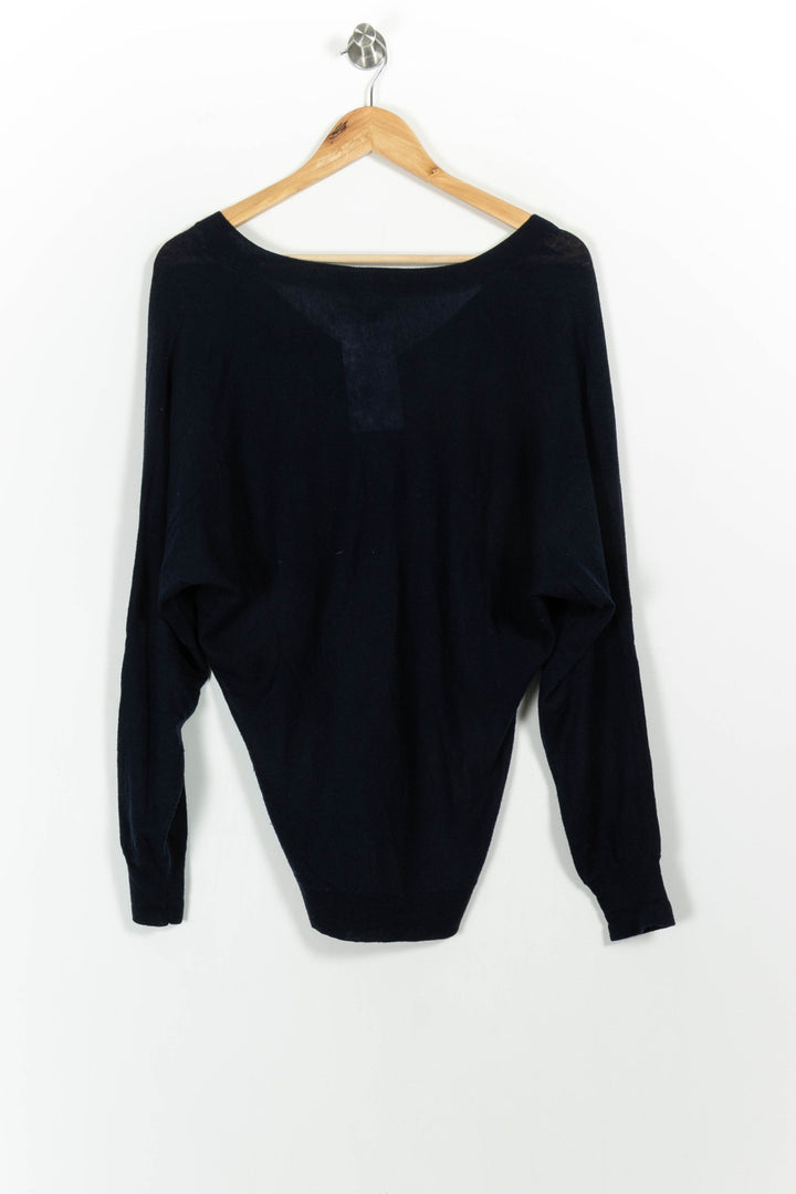 Pull Bleu - Taille L/40 de la marque Caroll | PARAD75019 - Vendu par Paradigme - Image 4
