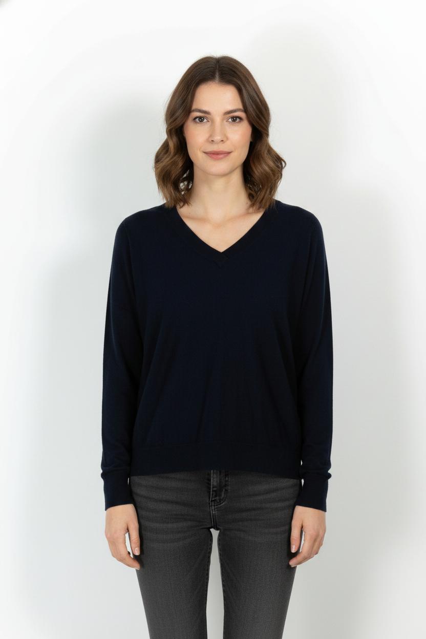 Pull Bleu - Taille L/40 de la marque Caroll | PARAD75019 - Vendu par Paradigme - Image 1