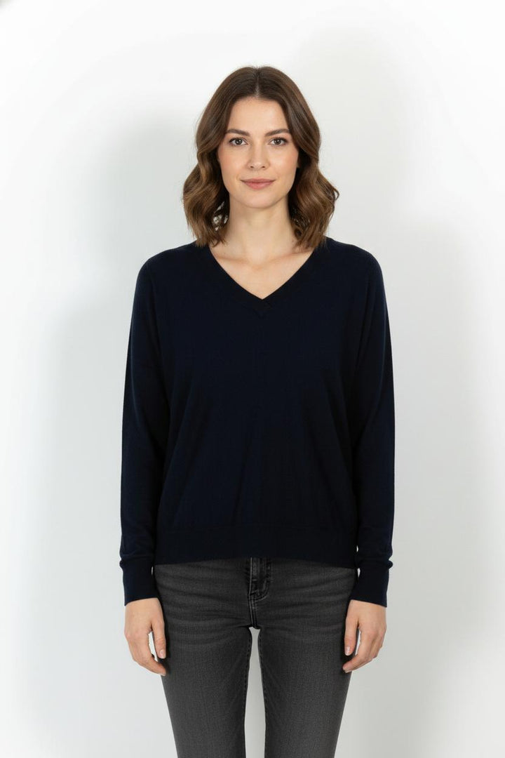 Pull Bleu - Taille L/40 de la marque Caroll | PARAD75019 - Vendu par Paradigme - Image 1