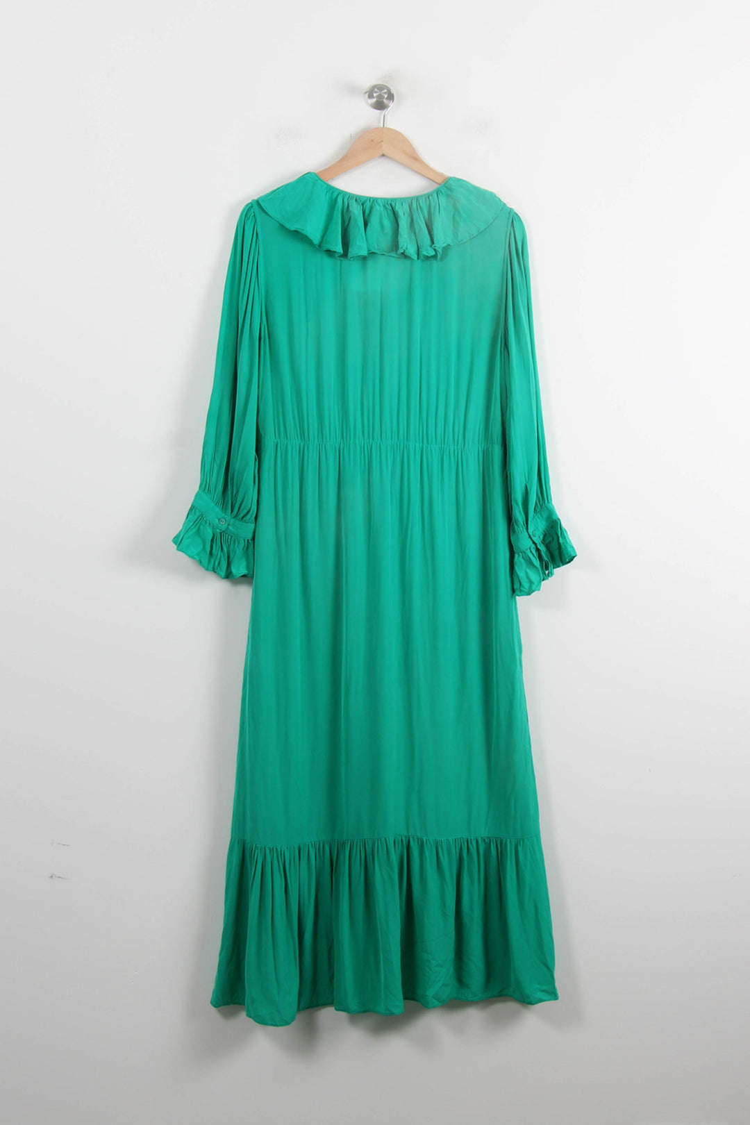 Robe Midi Verte - Taille M/38 de la marque ba&sh | PARAD75023 - Vendu par Paradigme - Image 4