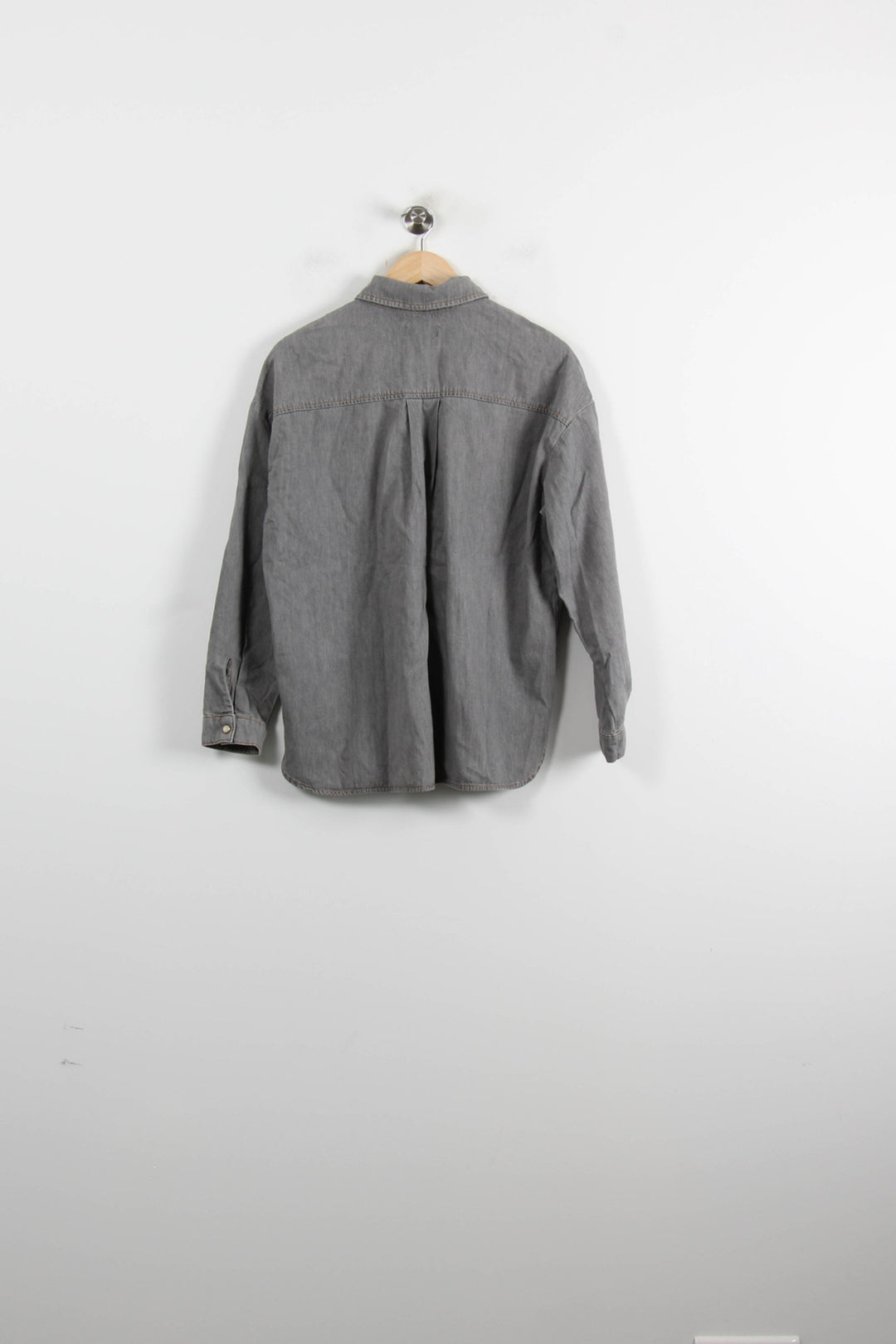 Chemise Grise - Taille M/38 de la marque Caroll | PARAD75025 - Vendu par Paradigme - Image 4