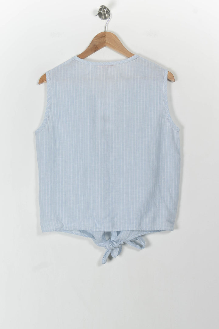 Blouse Bleu - Taille L/40 de la marque La Fée Maraboutée | PARAD75027 - Vendu par Paradigme - Image 4