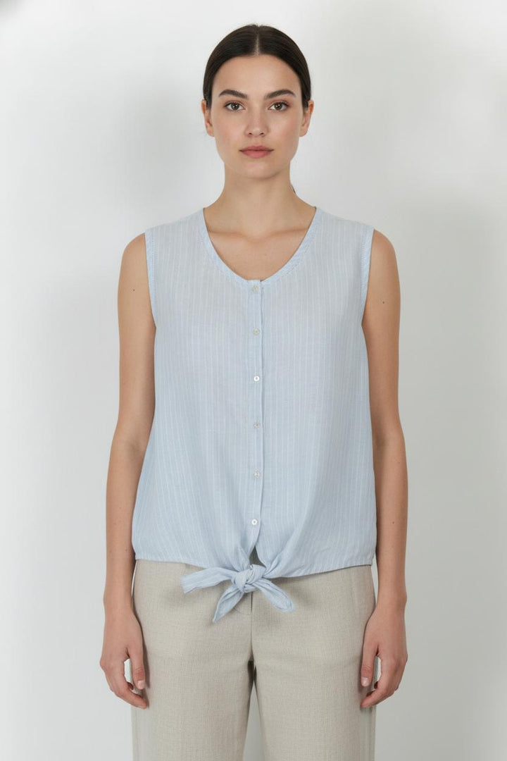 Blouse Bleu - Taille L/40 de la marque La Fée Maraboutée | PARAD75027 - Vendu par Paradigme - Image 1