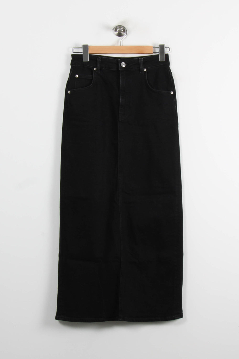 Jupe Longue Noire - Taille M/38 de la marque Maje | PARAD75030 - Vendu par Paradigme - Image 2