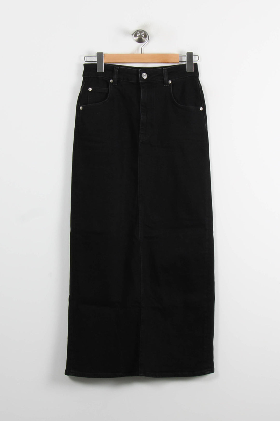 Jupe Longue Noire - Taille M/38 de la marque Maje | PARAD75030 - Vendu par Paradigme - Image 2